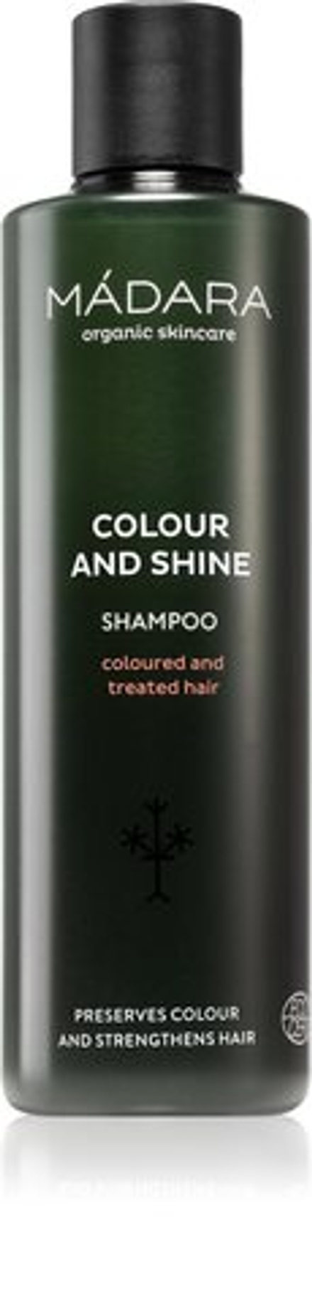 Mádara Colour and Shine - осветляющий и тонирующий шампунь для окрашенных волос /   250  ml  / GTIN 4751009821467