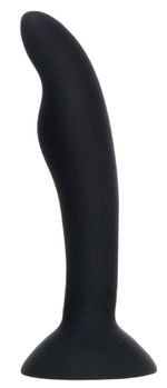 Черная анальная втулка Stroft - 10,5 см. (Цвет: черный)