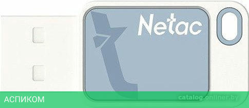USB Flash-накопитель Netac UA31 8Gb синий (NT03UA31N-008G-20BL)
