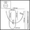 Подвесной светильник Odeon Light Monella Hightech 7149/24CL