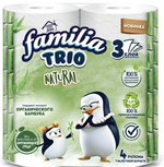 Familia Trio 4 рулона 3-х слойная