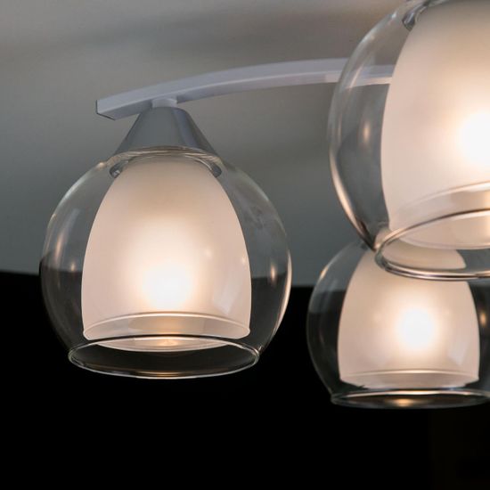 CL152150 Кристи Белый+Хром Св-к Люстра