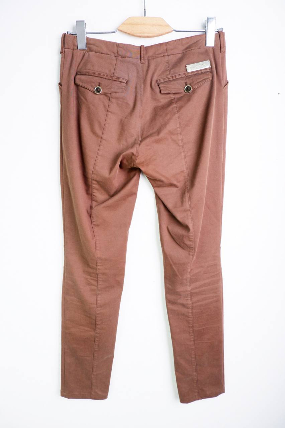 Брюки Massimo Dutti модного оттенка, маркировка 42, визуально на 48 размер