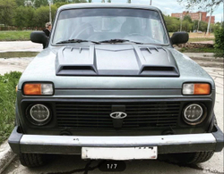 Воздухозаборник Нива 4х4/Легенд. Накладка на капот LSD Магнум Аэро