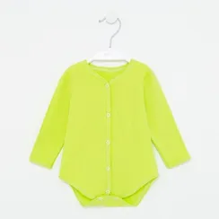 Боди детское, цвет салатовый,рост 62