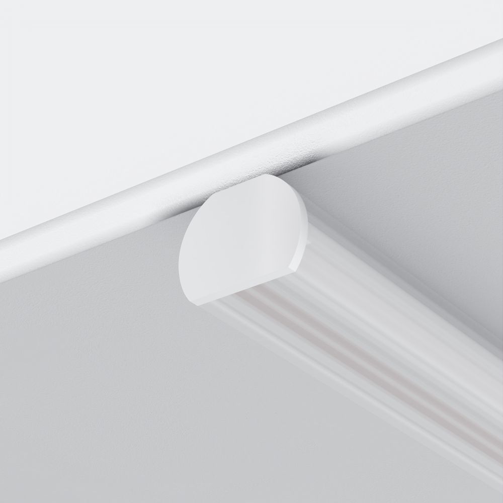 Заглушки для круглого низкопрофильного шинопровода 2шт. Maytoni   TRAM034EC-R-41W