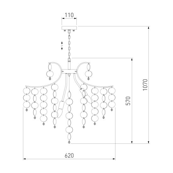 335/9 / подвесной светильник