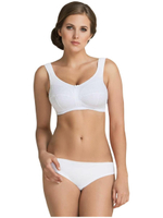 Бюстгальтер для фиксации экзопротеза молочной железы Valeria 80F белый