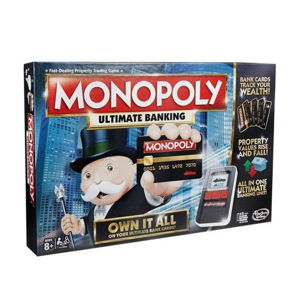 Купить Games Монополия с банковскими картами, обновленная.