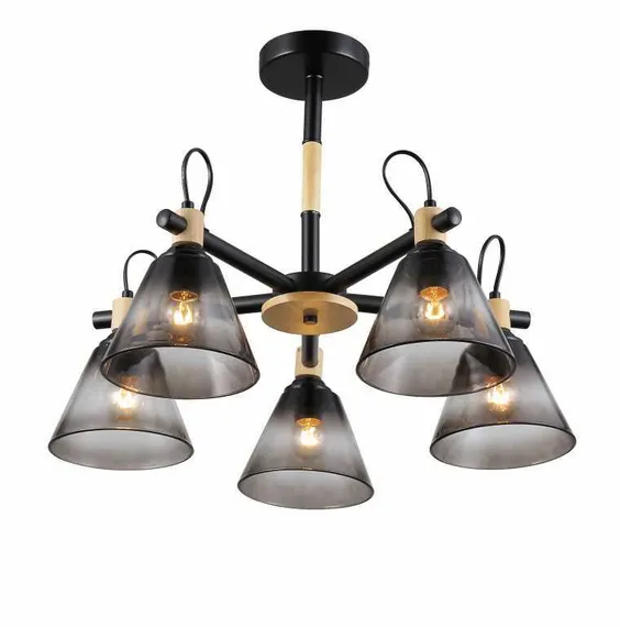 06781/5 BLACK+WOOD (1) Люстра (RL)