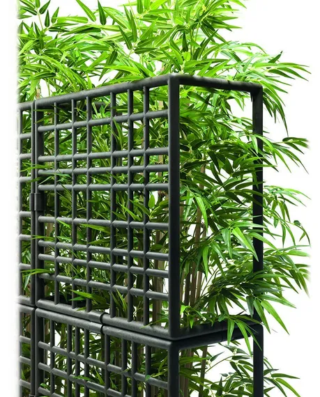 Кашпо модульное Sipario 3, 211х70 см, зеленое