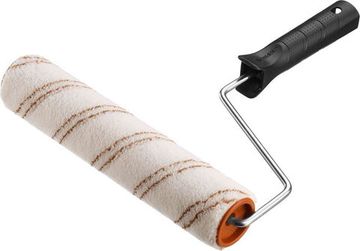 ЗУБР ОПТИМА-МИКРОТЕКС, 40 х 180 мм, бюгель 6 мм, ворс 7 мм, микрофибра, для средств защиты дерева, малярный валик (03545-18)