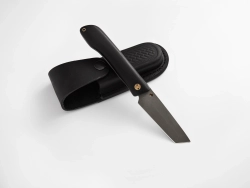 Складной нож "Нокс", сталь Х12МФ, рукоять черный мореный граб