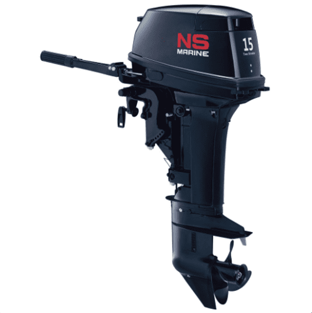 2х-тактный лодочный мотор NISSAN MARINE NS 15 D2 S оформим как 9.9
