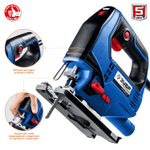 ЗУБР 500 Вт, 65 мм, электрический лобзик, кейс, Профессионал (ЛП-500 К)