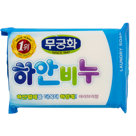 Мыло хозяйственное Корея для стирки отбеливающее 230 гр