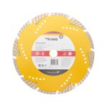 Диск алмазный отрезной Turbo сегментный с защитными секторами, 230х22,2x10мм KRANZ