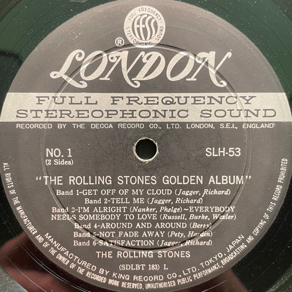 The Rolling Stones – The Rolling Stones Golden Album (Япония 1967г.)