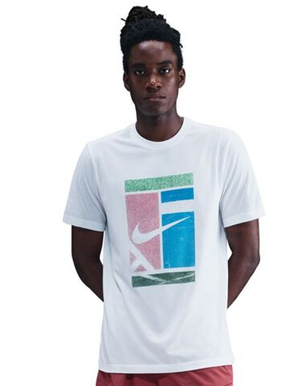 Теннисная футболка Nike Court Dri-Fit - white