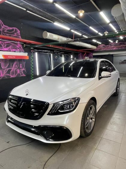 Пленка перламутровая белая матовая Ceramic White Carbins