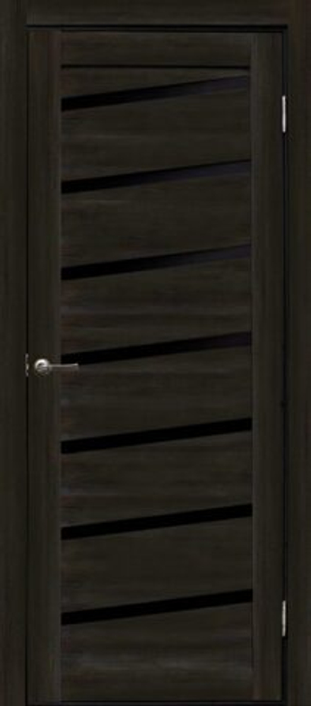 Межкомнатные двери FORET LIGHT Диагональ, Акация черная