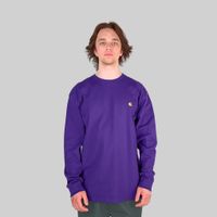  Лонгслив мужской Carhartt WIP Chase артикул:I026392_tyrian - купить в магазине Дайс