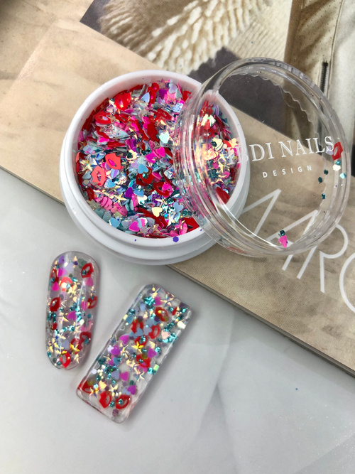 IBDI Глиттер-звездочки SUPER STAR 07