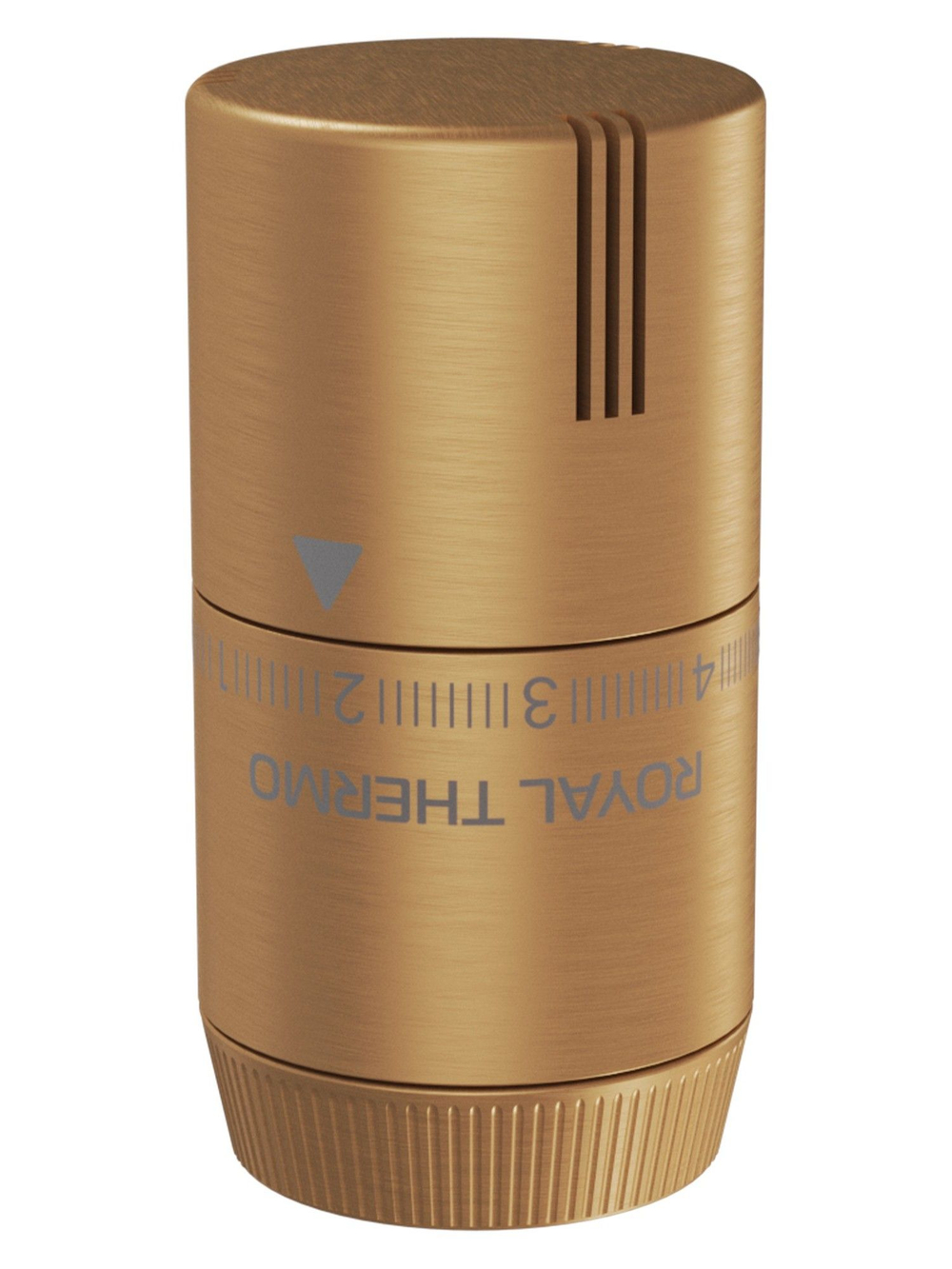 Термоголовка жидкостная Royal THERMO Design М30х1,5 золото матовый (RATHDN13015GM)