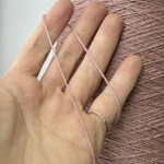 ATACAMA - Luxury Selection by Ri.Go; 55% меринос, 30% верблюд, 15% шёлк; 1500м/100гр, (2/30); col.88743, цвет: пудровый розовый; S501