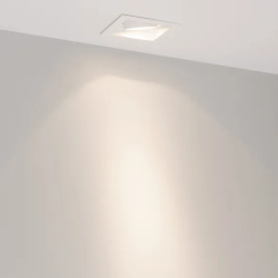 Светильник MS-VORTEX-BUILT-S90x90-12W Day4000 (WH-WH, 20 deg, 230V) (Arlight, IP20 Металл, 5 лет) 057913
