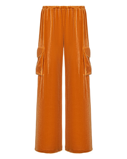 Брюки из бархата