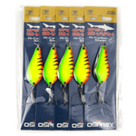 Блесна незацепляйка шумовая Osprey Grey Shark SDP49 (18гр, 5шт/уп)