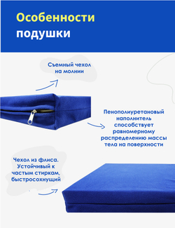 Подушка для сидения 40*40 см