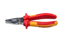 KRAFTOOL  Electro-Kraft 180 мм, Хромированные плоскогубцы (2202-1-18)