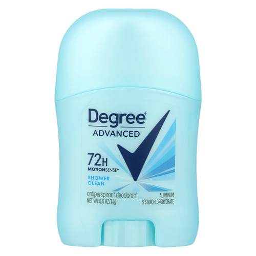 Degree, Advanced, 72H MotionSense®, дезодорант-антиперспирант, очищение для душа, 14 г (0,5 унции)