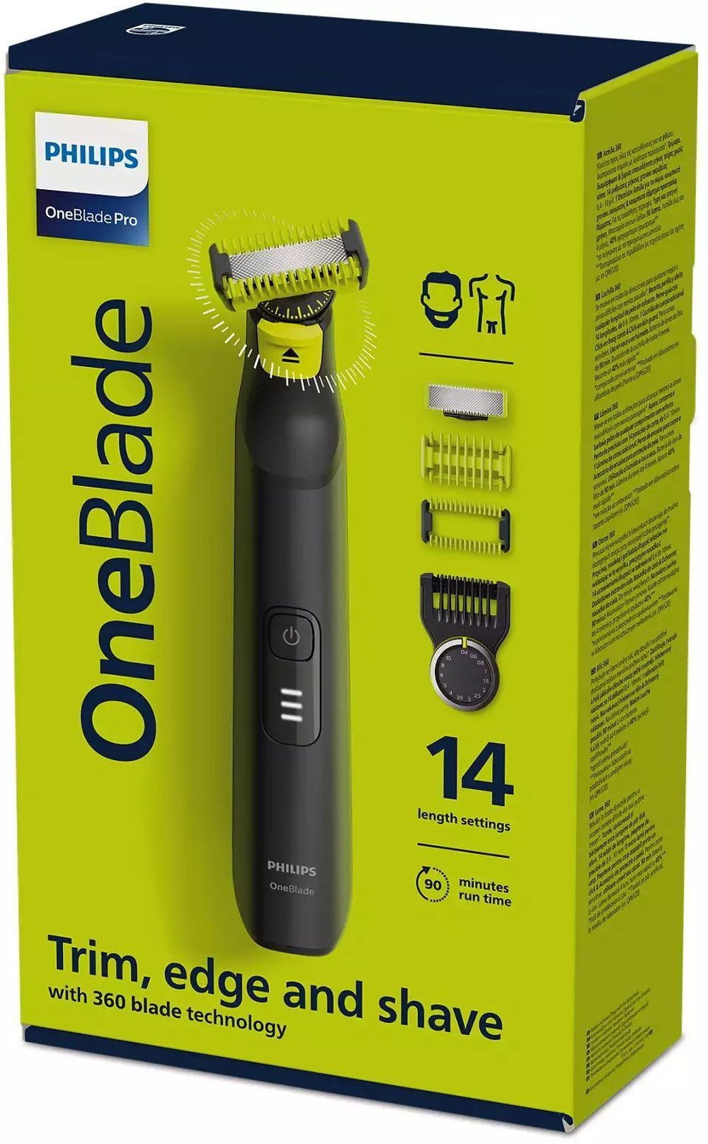 Триммер Philips OneBlade Pro 360 QP6541/15