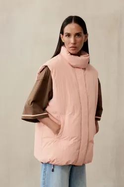 Жилет (((На спортике))), розовый