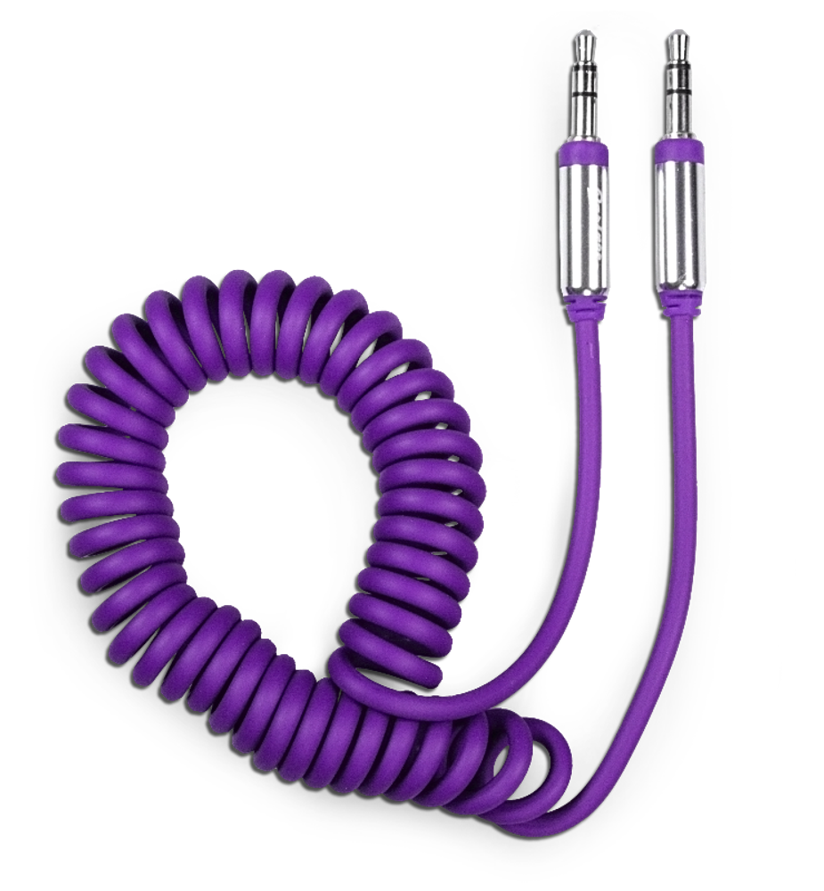 AUX cable 1.5m витой Violet Yida