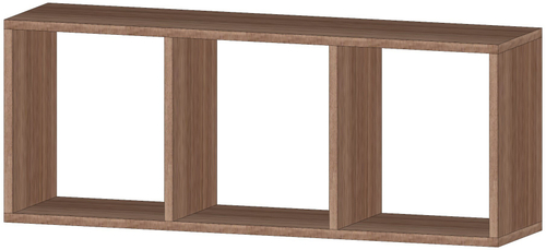 Полка Альфа Ясень Шимо тёмный