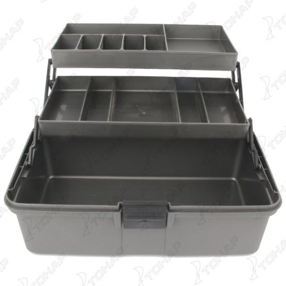 Ящик рыболова двухполочный синий (T-HS-FB2-B) Helios