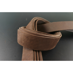 Ременная заготовка Шелк Махагон + Плита Вельвет