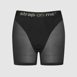 Трусики-шорты для фиксации насадок Strap-on-me Harness Lingerie Halo - size XS (Размер: XS) (Цвет: черный)