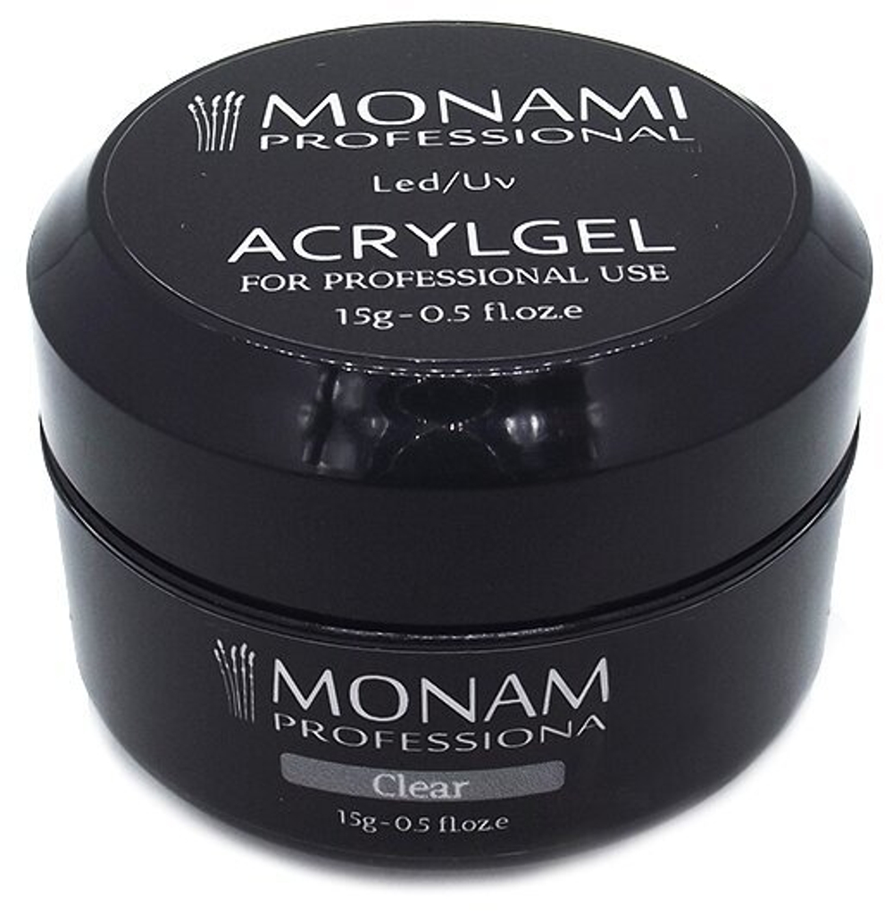 Акригель Прозрачный Monami AcrylGel Clear 15 гр