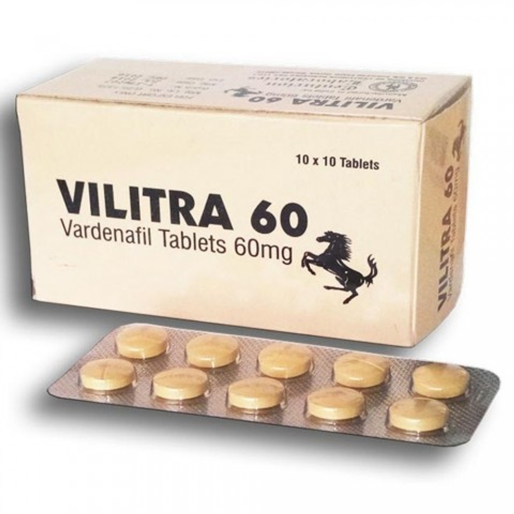 Препарат для усиления потенции и продления полового акта Vilitra 60 mg (10 шт.)