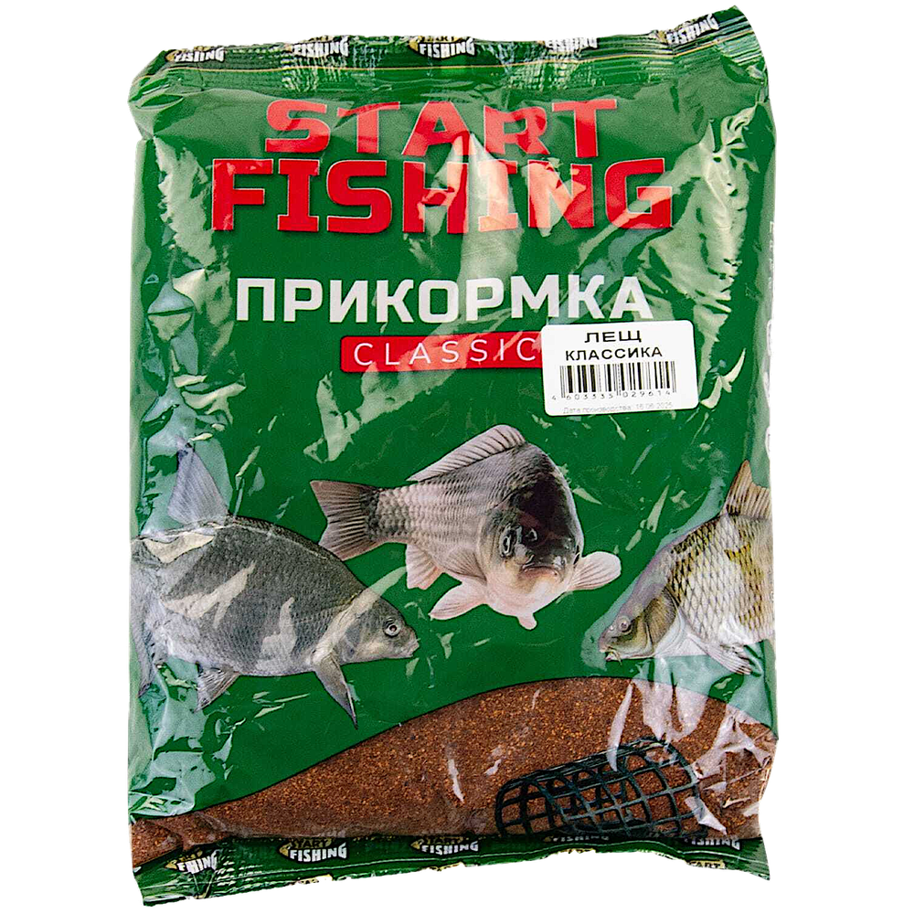 Прикормка рыб. Start Fishing Classic 800г -