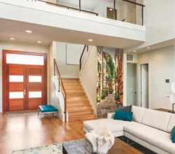 Фотообои "Симфония" бумажные Улочка 100х270см