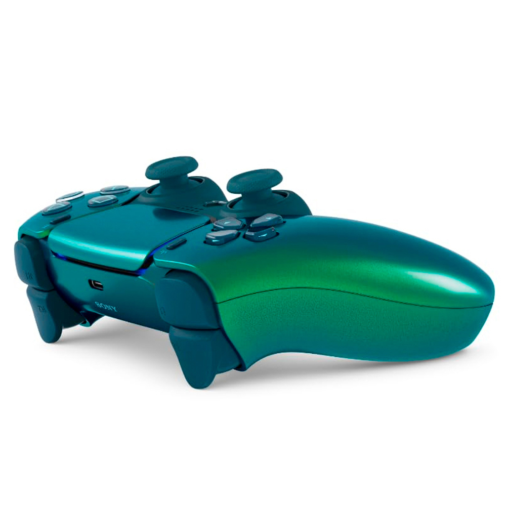 Беспроводной геймпад DualSense Chroma Teal (Насыщенный Сине-Зеленый) для PlayStation 5