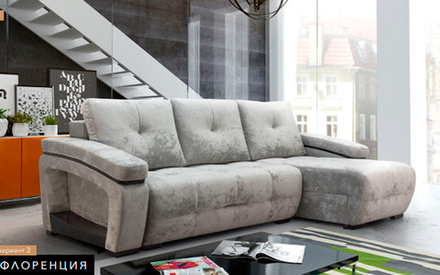 Диван Флоренция с оттоманкой