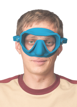 Маска Salvimar NEO, Ярко-синий, АНТИФОГ
