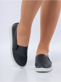 Мокасины летние с перфорацией